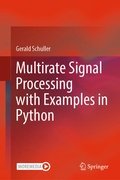 Cover: Multirate Signal Processing with Examples in Python - Springer