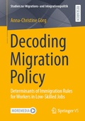 Cover: Decoding Migration Policy - Springer VS