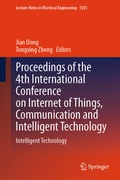 Cover: Proceedings of the 4th International Conference on Internet of Things, Communication and Intelligent Technology - Springer