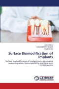 Cover: Surface Biomodification of Implants - LAP Lambert Academic Publishing