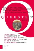 Cover: Writing for Third Parties. Commercial Manuscript Production - Amsterdam University Press