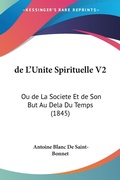 Abbildung von: de L'Unite Spirituelle V2 - Kessinger Publishing
