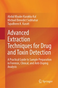 Enlarge image Cover: Advanced Extraction Techniques for Drug and Toxin Detection - Springer
