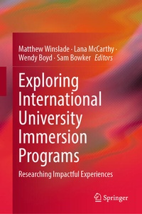 Enlarge image Cover: Exploring International University Immersion Programs - Springer