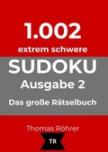 Cover: 1.002er Sudoku extrem schwer - TR
