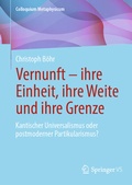 Cover: Vernunft - ihre Einheit, ihre Weite und ihre Grenze - Springer VS