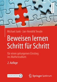 Bild vergrößern Bild: Beweisen lernen Schritt für Schritt - Springer Spektrum