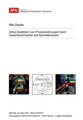 Cover: Inline-Detektion von Prozessst&ouml;rungen beim Gesenkschmieden auf Spindelpressen - TEWISS
