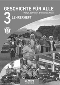 Cover: Geschichte f&uuml;r alle 3 Lehrerheft - Olympe Verlag