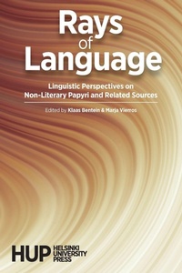 Enlarge image Cover: Rays of Language - Helsinki University Press