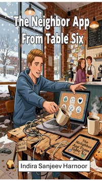 Enlarge image Cover: The Neighbor App From Table Six - Indira Sanjeev Harnoor