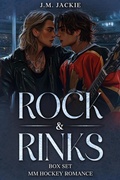 Cover: Rock & Rinks: M|M Hockey Box Set Romance Series 1-2 - J.M. Jackie