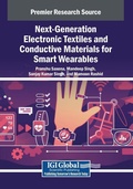 Cover: Next-Generation Electronic Textiles and Conductive Materials for Smart Wearables - Igi Global Scientific Publishing