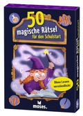 Cover: 50 magische R&auml;tsel f&uuml;r den Schulstart - moses Verlag