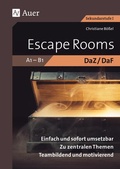 Cover: Escape Rooms DaZ-DaF A1-B1 - Auer Verlag in der AAP Lehrerwelt GmbH