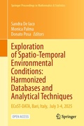 Cover: Exploration of Spatio-Temporal Environmental Conditions: Harmonized Databases and Analytical Techniques - Springer