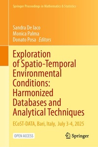 Enlarge image Cover: Exploration of Spatio-Temporal Environmental Conditions: Harmonized Databases and Analytical Techniques - Springer