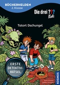 Cover: Die drei ??? Kids, B&uuml;cherhelden 2. Klasse, Tatort Dschungel - Kosmos
