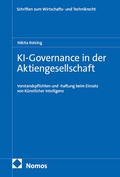 Cover: KI-Governance in der Aktiengesellschaft - Nomos