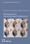 Cover: Brennpunkte im Internationalen Familienrecht - Nomos