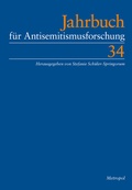 Cover: Jahrbuch f&uuml;r Antisemitismusforschung / Jahrbuch f&uuml;r Antisemitismusforschung 34 - Metropol-Verlag