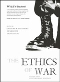 Cover: The Ethics of War - Wiley-ISTE