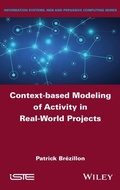 Cover: Context-based Modeling of Activity in Real-World Projects - Wiley