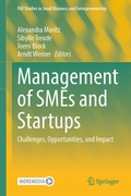 Cover: Management of SMEs and Startups - Springer