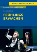 Cover: Fr&uuml;hlings Erwachen von Frank Wedekind - Klett