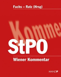 Enlarge image Cover: Wiener Kommentar zur StPO - Manz