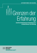 Cover: Grenzen der Erfahrung - Wochenschau Verlag
