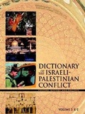 Cover: Dictionary of the Israeli-Palestinian Conflict - Macmillan Reference Ltd