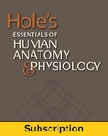 Cover: Hole's Essentials of A&P, Connect Plus 1 year card - McGraw-Hill Education