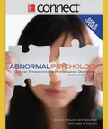 Cover: Connect 1-Semester Access Card for Abnormal Psychology - McGraw-Hill Education