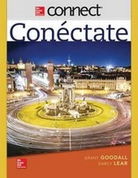 Enlarge image Cover: Connect Access Card for Conectate - McGraw-Hill Education