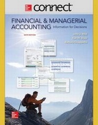 Enlarge image Cover: Connect 2 Semester Access Card for Financial and Managerial Accounting - McGraw-Hill Education