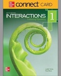 Cover: Interactions Level 1 Listening/Speaking Student Registration Code for Connect ESL (Stand Alone) - McGraw-Hill Education