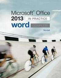 Enlarge image Cover: Simnet for Office 2013, Nordell Simbook, Single Module Registration Code, Word Complete - McGraw-Hill Inc.,US