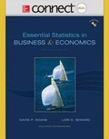 Cover: Connect Access Card for Essentials of Statistics in Business and Economics - McGraw-Hill Education