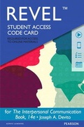 Cover: Revel for the Interpersonal Communication Book - Access Card - Pearson
