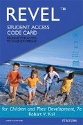 Cover: Revel Access Code for Children and Their Development - Pearson