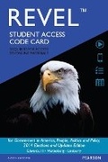 Cover: Revel for Government in America, 2014 Elections and Updates Edition -- Access Card - Pearson