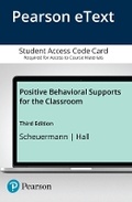 Cover: Positive Behavioral Supports for the Classroom, Enhanced Pearson eText -- Access Card - Pearson