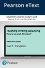 Cover: Teaching Writing - Pearson