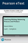 Cover: Teaching Writing - Pearson