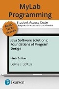 Cover: Mylab Programming with Pearson Etext -- Access Card -- For Java Software Solutions - Pearson
