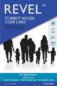 Enlarge image Cover: Revel Access Code for Aging Matters - Pearson