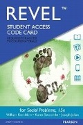 Cover: Revel for Social Problems -- Access Card - Pearson