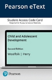 Enlarge image Cover: Child and Adolescent Development, Enhanced Pearson eText -- Access Card - Pearson