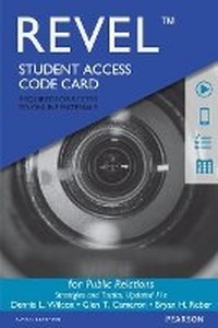 Enlarge image Cover: Revel Access Code for Public Relations - Pearson
